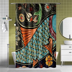 Mosaic Shower Curtain 48  X 72  (small)  by artworkshop