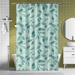 Seamless Foliage Shower Curtain 48  X 72  (small)  by artworkshop