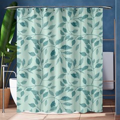 Seamless Foliage Shower Curtain 60  X 72  (medium)  by artworkshop