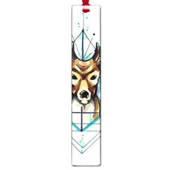 Deer-unicorn-tattoo-drawing-vector-watercolor Large Book Marks