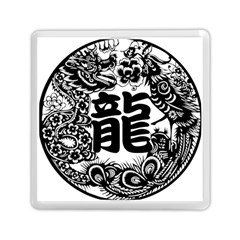 Chinese-dragon Memory Card Reader (square) by Jancukart