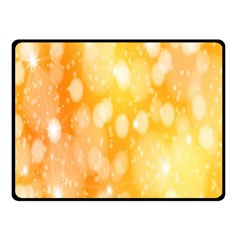 Abstract Sparkling Christmas Day Double Sided Fleece Blanket (small)  by artworkshop