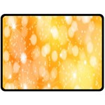 Abstract Sparkling Christmas Day Double Sided Fleece Blanket (Large)  80 x60  Blanket Front