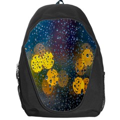 Raindrops Water Backpack Bag by artworkshop