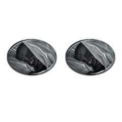 Monster Man Sleeping Cufflinks (oval)