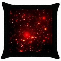 Firework-star-light-design Throw Pillow Case (black) by Jancukart