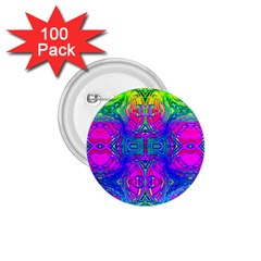 Liquidy Rainbow 1 75  Buttons (100 Pack) 