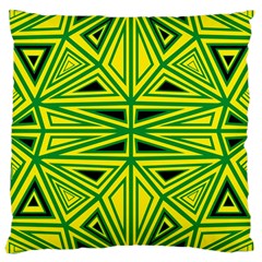 Abstract Pattern Geometric Backgrounds Large Cushion Case (two Sides) by Eskimos