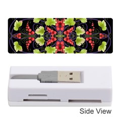 Pattern-berry-red-currant-plant Memory Card Reader (stick)