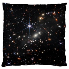 James Webb Space Telescope Deep Field Large Cushion Case (two Sides) by PodArtist