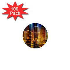 Skyline-light-rays-gloss-upgrade 1  Mini Magnets (100 Pack) 