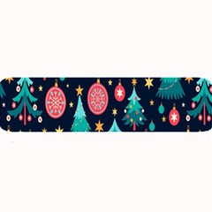 Hand-drawn-flat-christmas-pattern Large Bar Mats by nate14shop