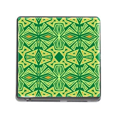 Abstract Pattern Geometric Backgrounds Memory Card Reader (square 5 Slot) by Eskimos