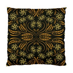 Folk Flowers Print Floral Pattern Ethnic Art Standard Cushion Case (one Side) by Eskimos