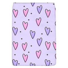 Heart-purple-pink-love Removable Flap Cover (l)