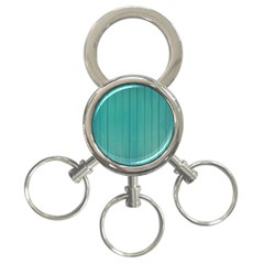 Green Surface  3-ring Key Chain