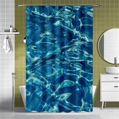 Surface Abstract  Shower Curtain 48  X 72  (small)  by artworkshop