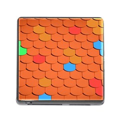 Phone Wallpaper Roof Roofing Tiles Roof Tiles Memory Card Reader (square 5 Slot) by artworkshop