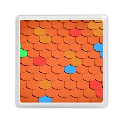 Phone Wallpaper Roof Roofing Tiles Roof Tiles Memory Card Reader (square) by artworkshop