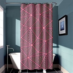 Triangle Shower Curtain 36  X 72  (stall)  by nateshop