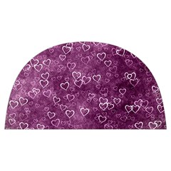 Background Purple Love Anti Scalding Pot Cap