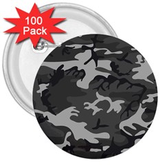 Camouflage 3  Buttons (100 Pack)  by nateshop