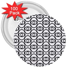 Ellipse 3  Buttons (100 Pack)  by nateshop