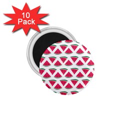 Illustration Watermelon Fruit Food Melon 1 75  Magnets (10 Pack) 