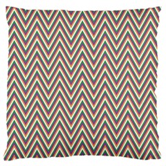 Chevron-gray Standard Flano Cushion Case (two Sides) by nateshop