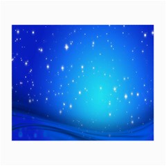 Background-blue Star Small Glasses Cloth by nateshop