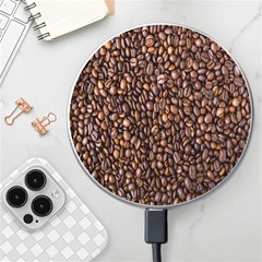 Coffee Beans Food Texture Wireless Charger