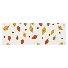 Autumn Isolated Blade Branch Banner And Sign 6  X 2  by Amaryn4rt