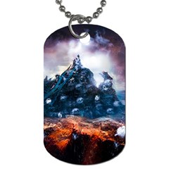 Artificial Intelligence Surreal Dog Tag (two Sides) by Amaryn4rt