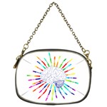 Brain Icon Star Biology Abstract Chain Purse (One Side) Front