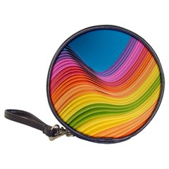  Rainbow Pattern Lines Classic 20-cd Wallets by artworkshop