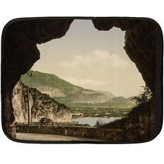 Ponale Road, Garda, Italy  Fleece Blanket (mini) by ConteMonfrey