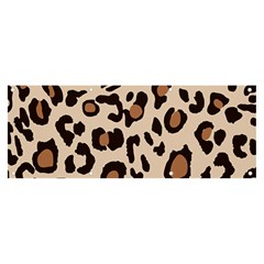 Leopard Jaguar Dots Banner And Sign 8  X 3  by ConteMonfrey