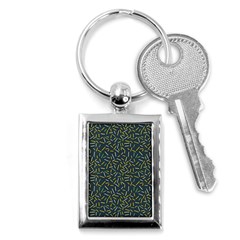 Abstract Pattern Sprinkles Sprinkle Key Chain (rectangle) by Wegoenart