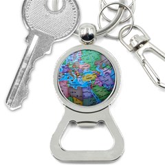 Globe World Map Maps Europe Bottle Opener Key Chain by Jancukart