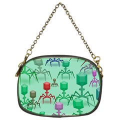 Bacteriophage Virus Army Chain Purse (two Sides) by Amaryn4rt