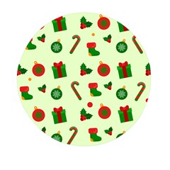Illustration Festive Background Holiday Background Mini Round Pill Box (pack Of 5) by Amaryn4rt
