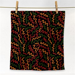 African Abstract  Face Towel by ConteMonfrey