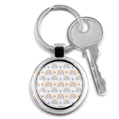 Rainbow Pattern Key Chain (round) by ConteMonfrey