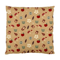 Cute Forest Friends Standard Cushion Case (two Sides) by ConteMonfrey