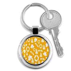 Orang Card Christmas Key Chain (round) by artworkshop