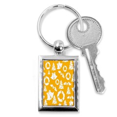 Orang Card Christmas Key Chain (rectangle) by artworkshop