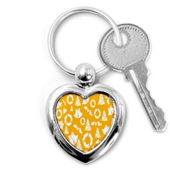 Orang Card Christmas Key Chain (heart) by artworkshop