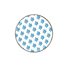 Little Blue Daisies  Hat Clip Ball Marker (4 Pack) by ConteMonfrey