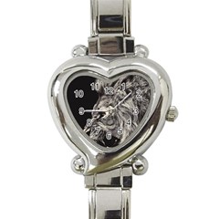 Angry Male Lion Heart Italian Charm Watch