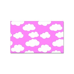 Purple Clouds   Sticker (rectangular)